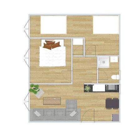 Apartamento Le Bellifontain - 4 Pers - 2 Br Fontainebleau Exterior foto